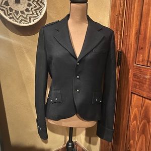 Ralph Lauren Blue Label Embroidered Blazer Size 12